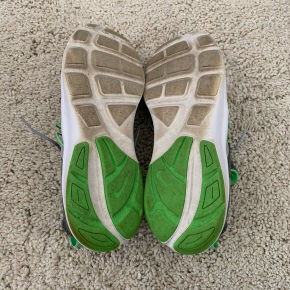 NIKE Darwin Grey / Green Trainer Running Shoes Sneakers Size 13 819803-003 - Picture 6 of 9